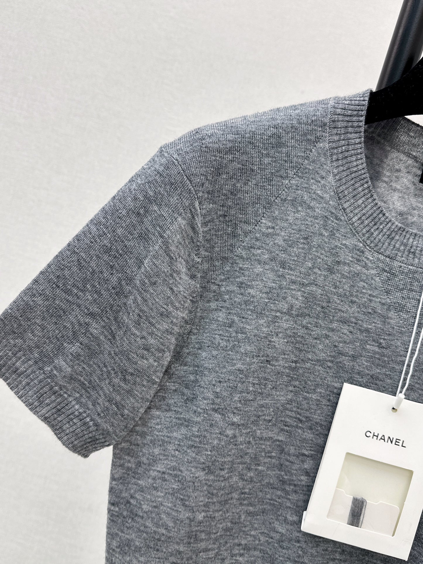 Knitted Short-Sleeve T-Shirt