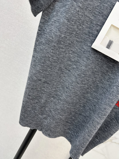Knitted Short-Sleeve T-Shirt