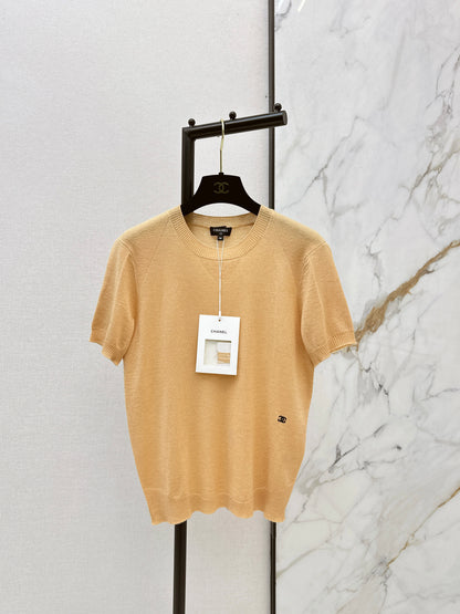 Knitted Short-Sleeve T-Shirt