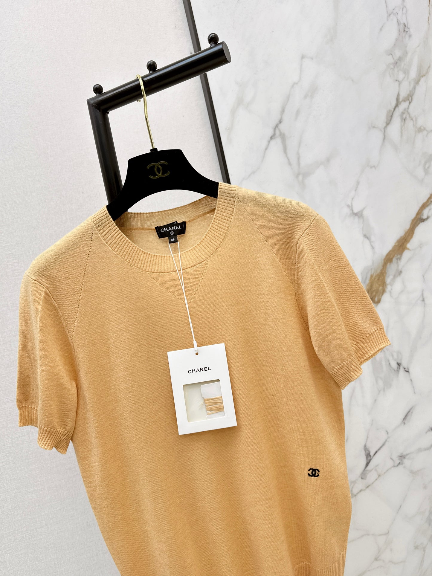 Knitted Short-Sleeve T-Shirt
