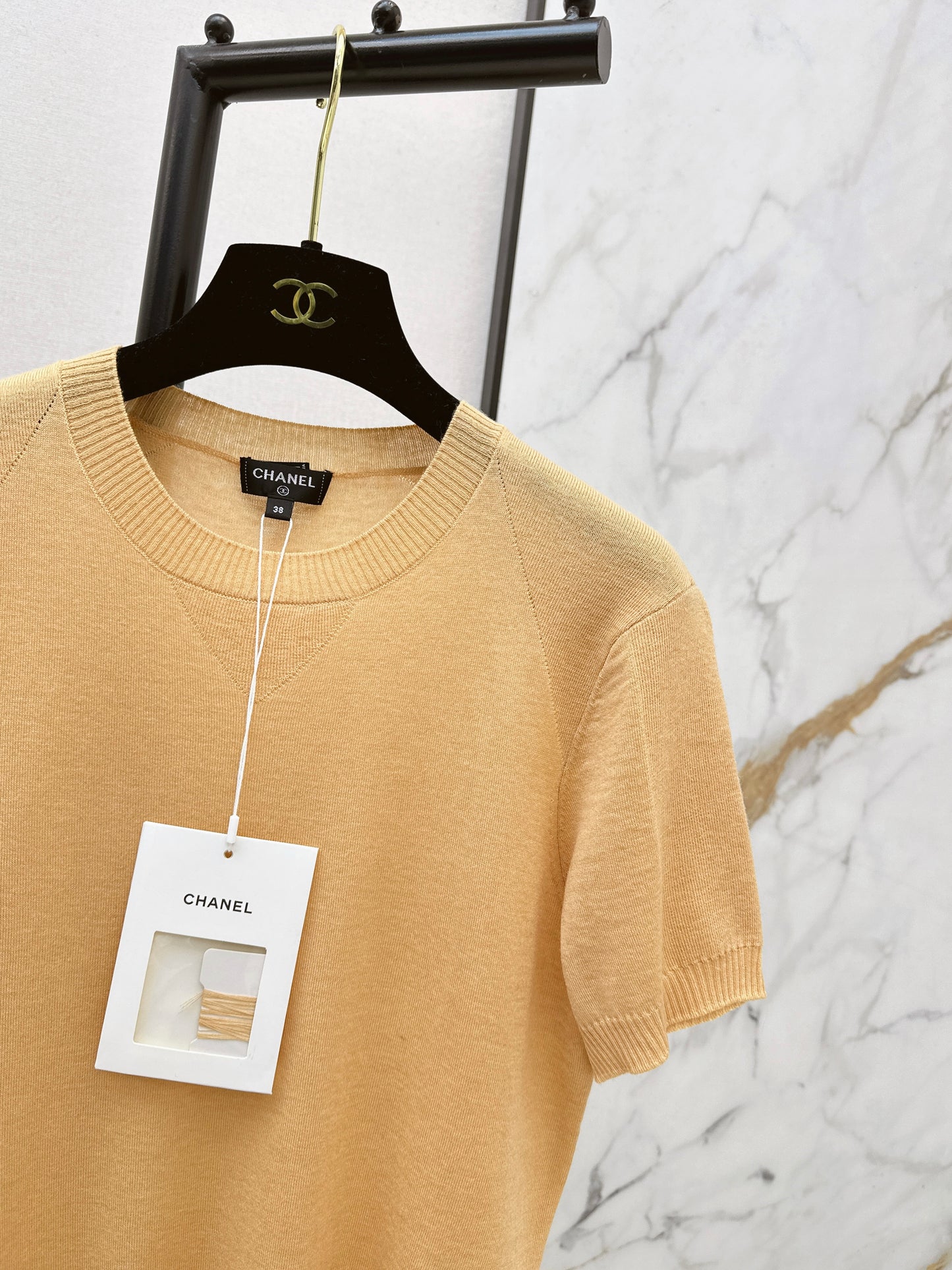Knitted Short-Sleeve T-Shirt