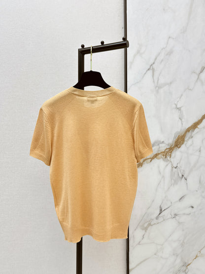 Knitted Short-Sleeve T-Shirt