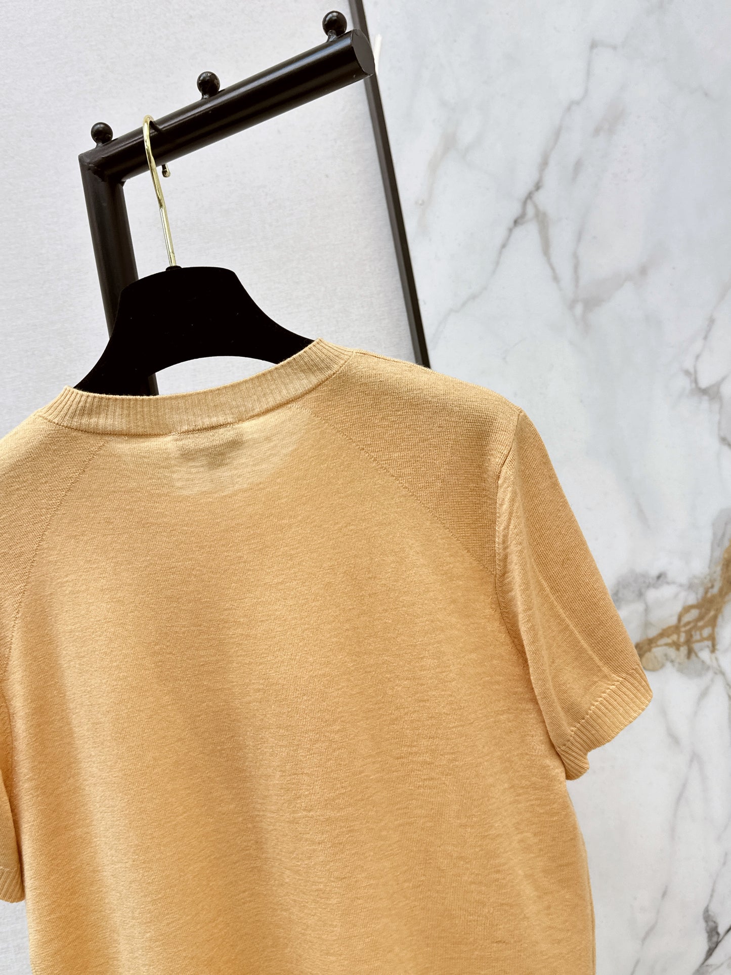 Knitted Short-Sleeve T-Shirt