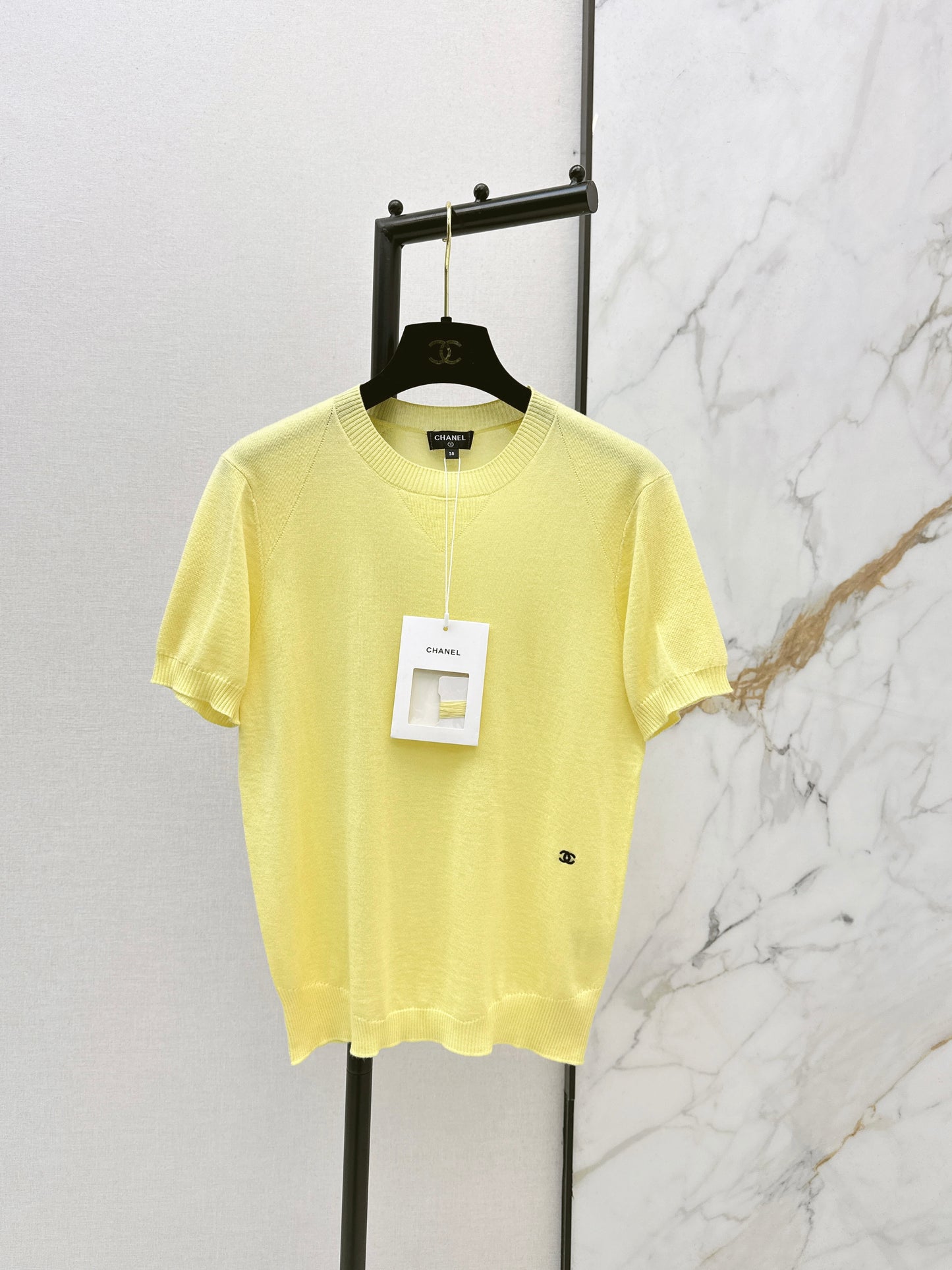 Knitted Short-Sleeve T-Shirt
