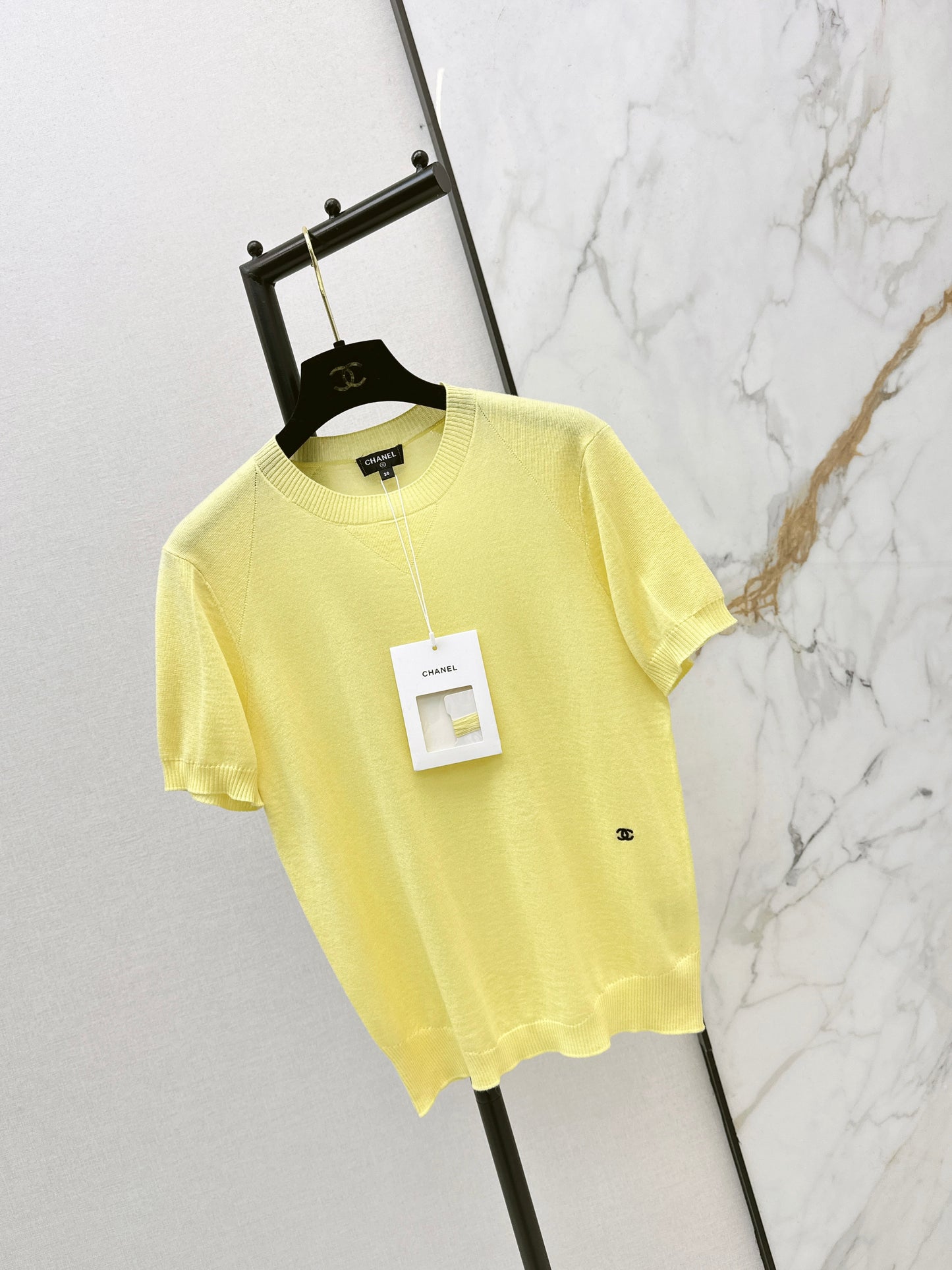 Knitted Short-Sleeve T-Shirt