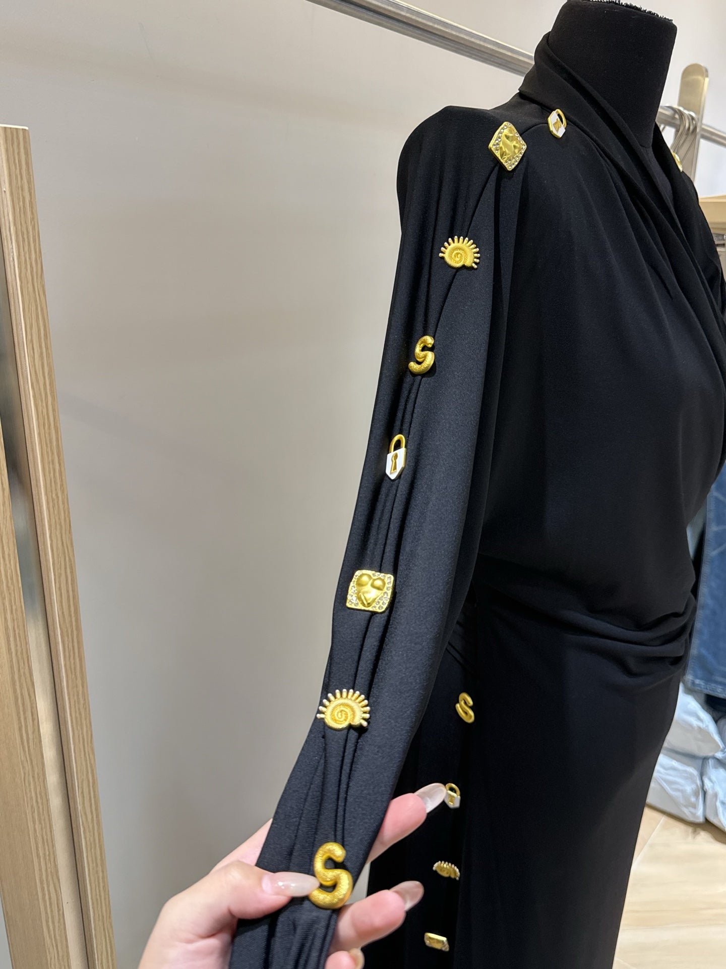 French-style belted slimming dress