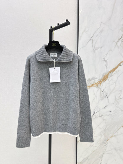 Half-open cardigan