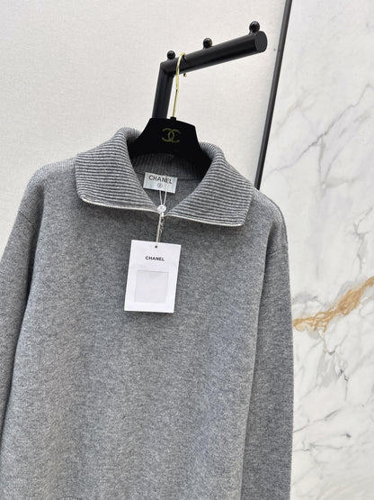 Half-open cardigan