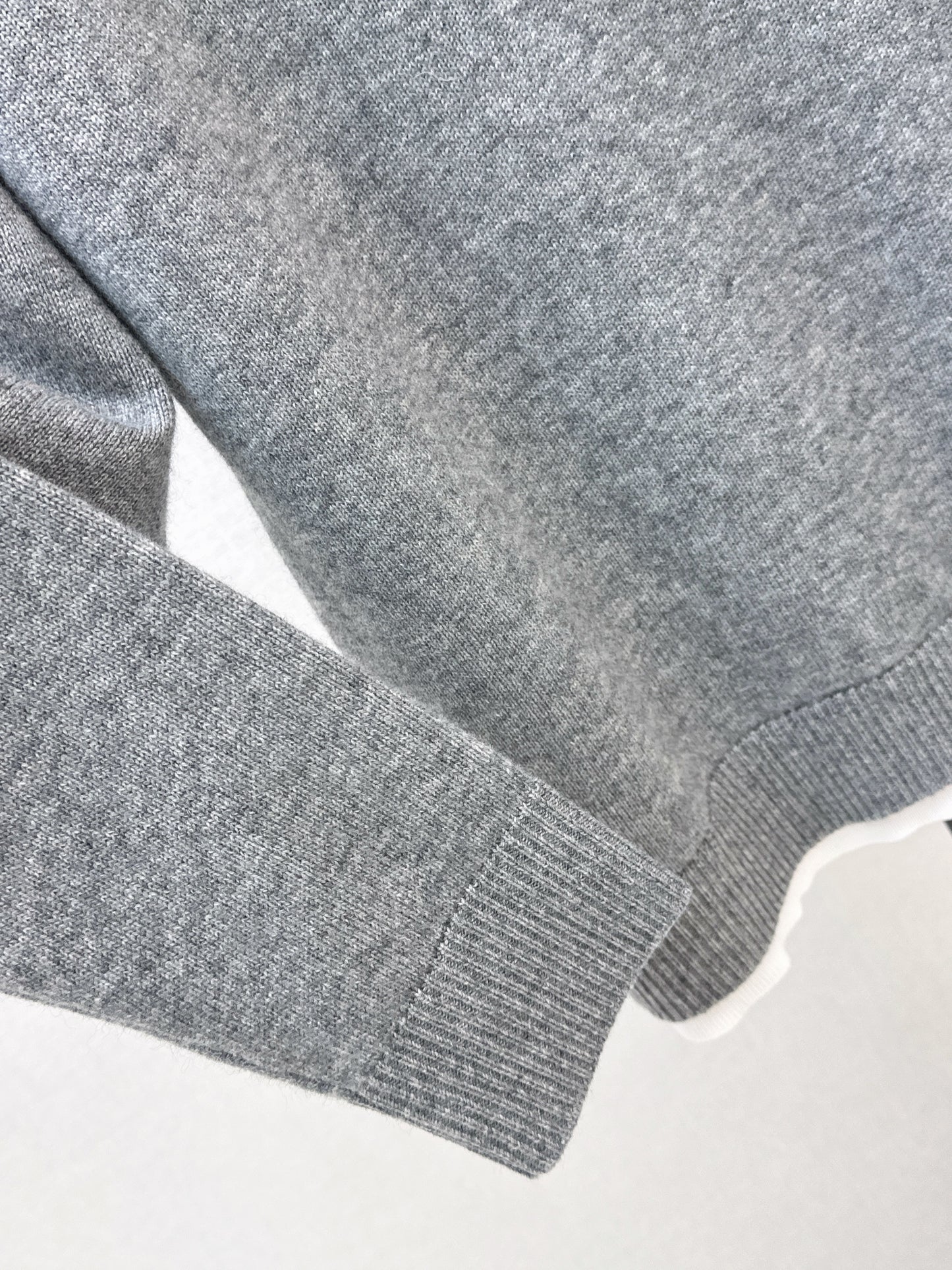 Half-open cardigan