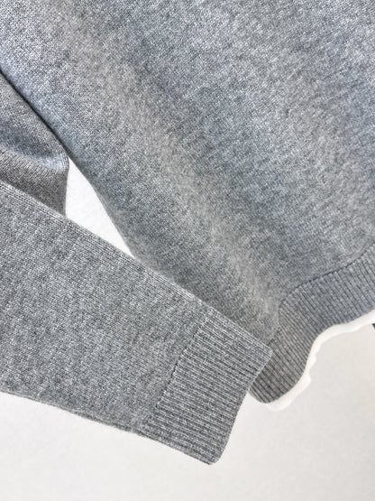 Half-open cardigan