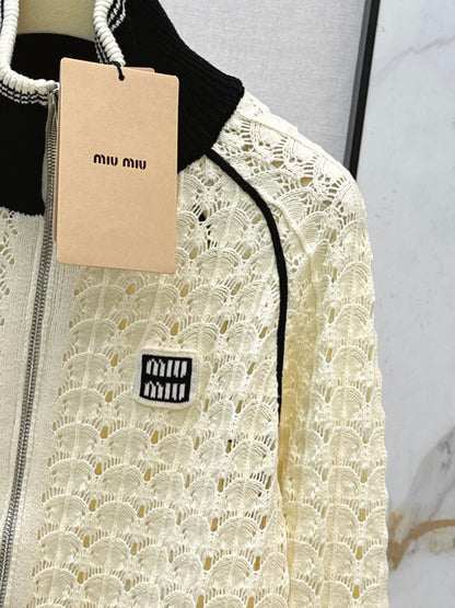Openwork Knit Cardigan