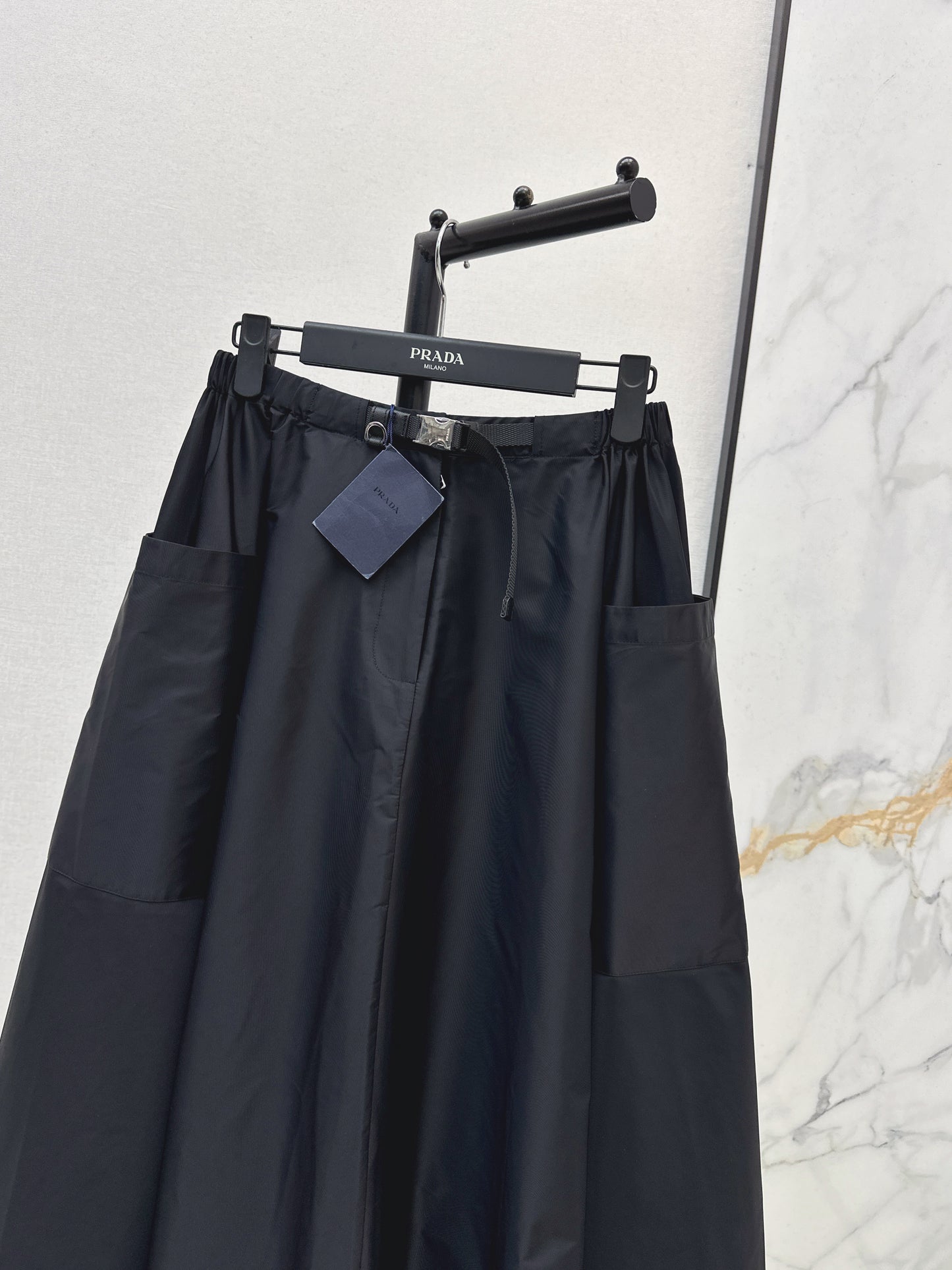 Nylon Long Skirt