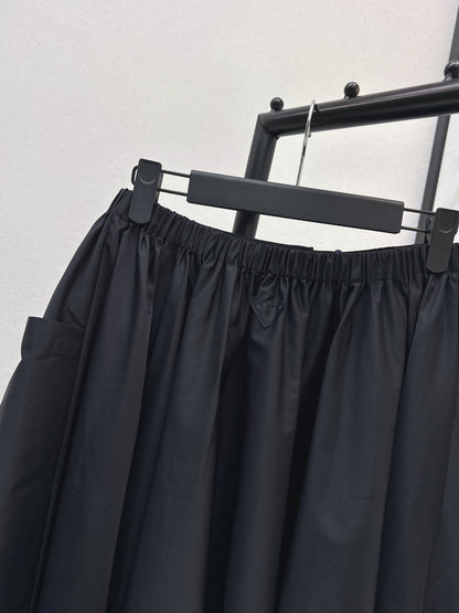 Nylon Long Skirt