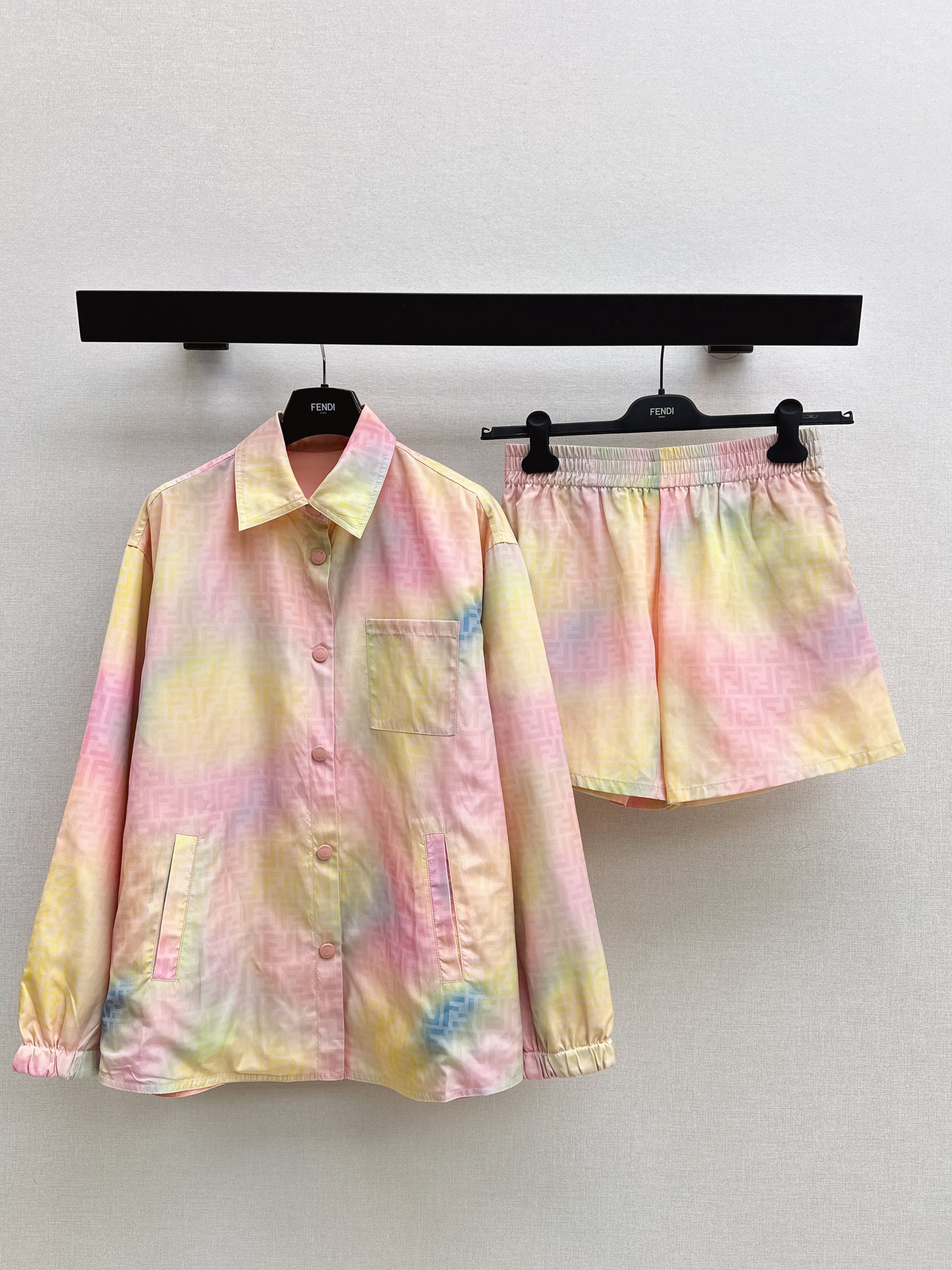 Tie-dye sportswear set