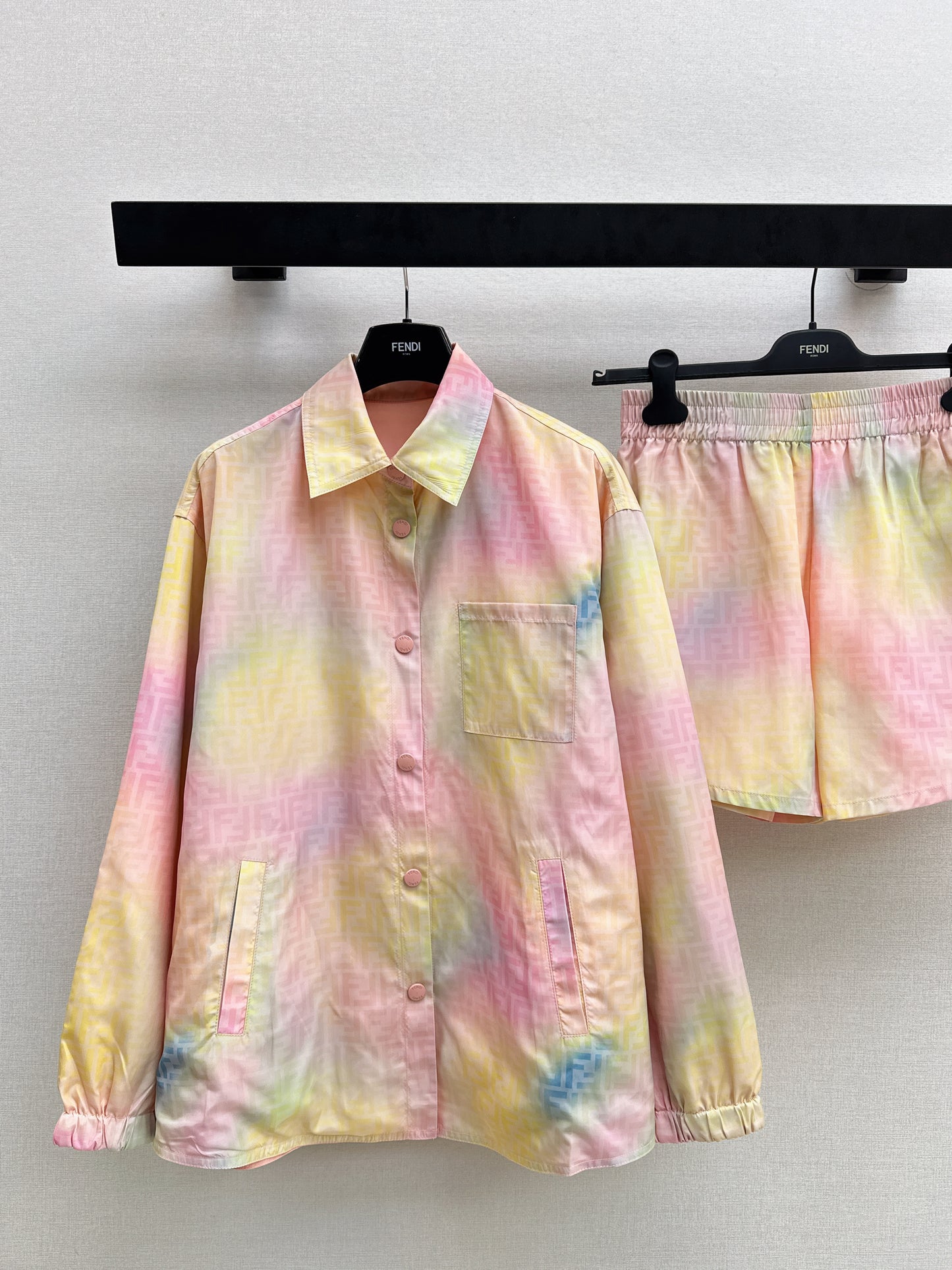 Tie-dye sportswear set