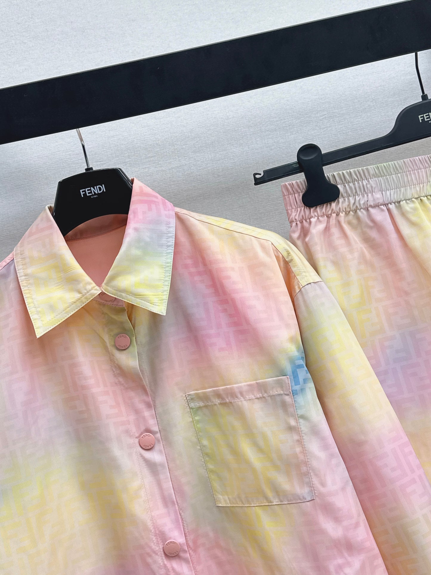 Tie-dye sportswear set