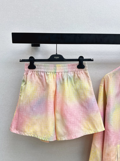 Tie-dye sportswear set
