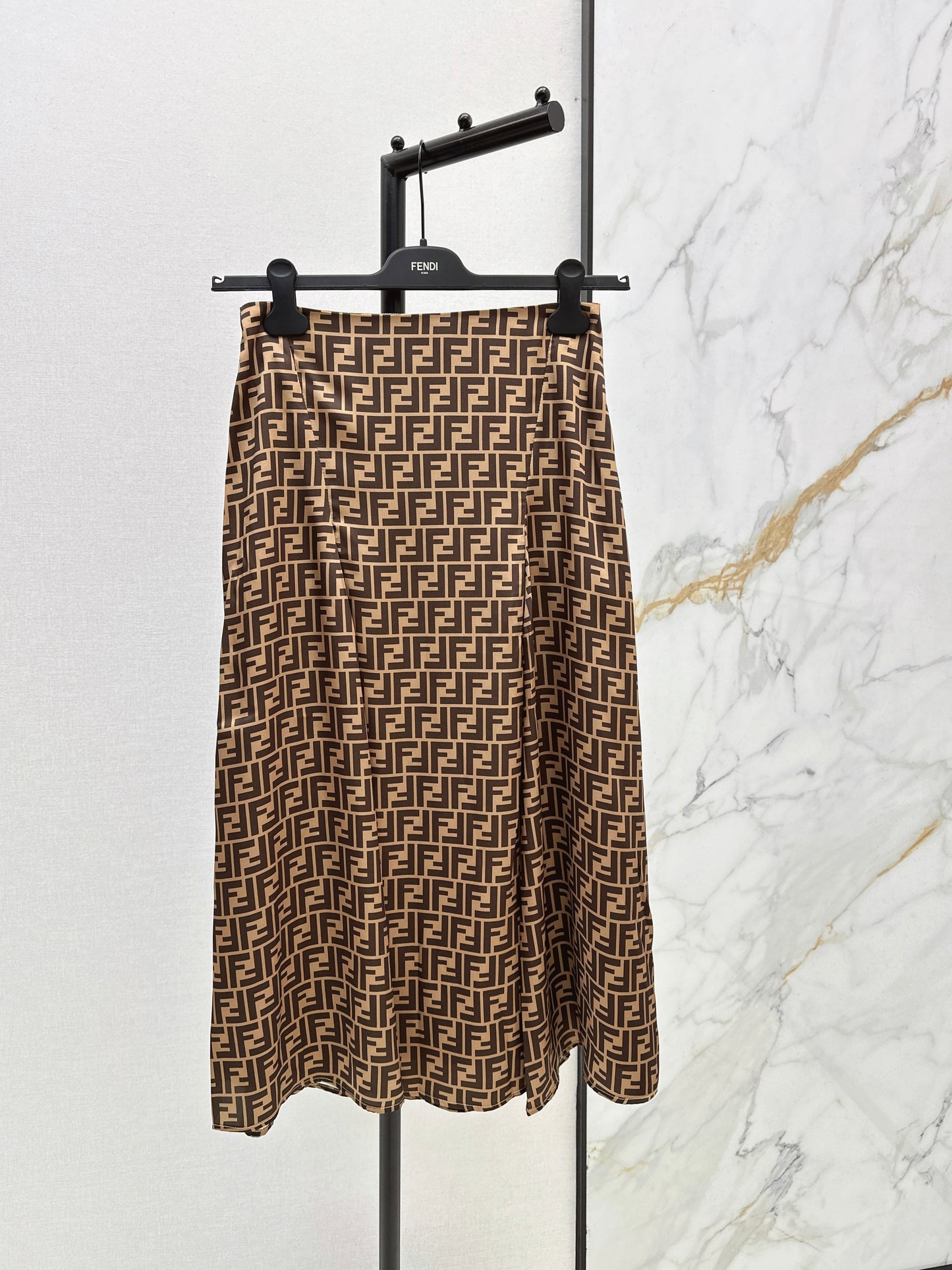 High-waisted skirt