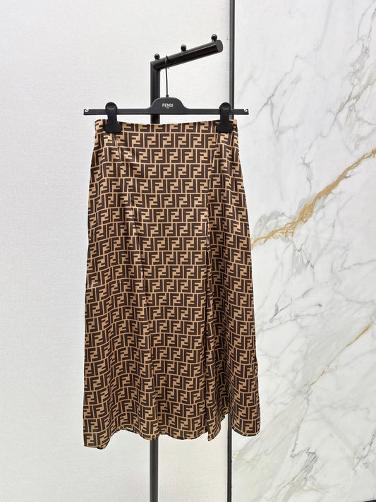 High-waisted skirt