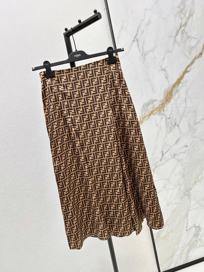 High-waisted skirt