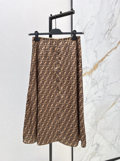 High-waisted skirt