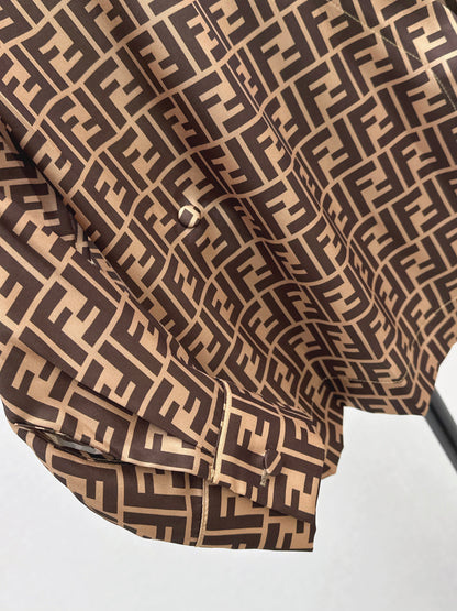 Asymmetrical silk blouse