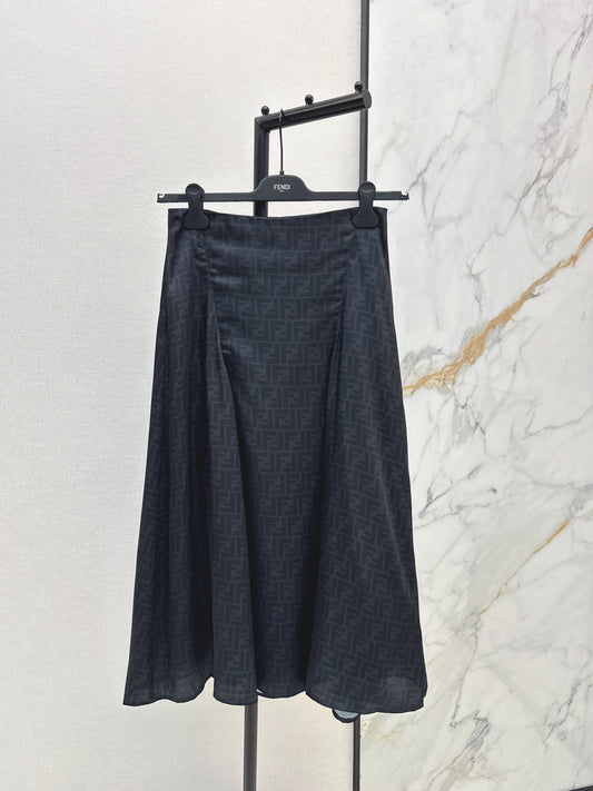 High-waisted skirt