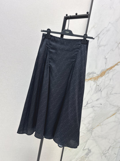 High-waisted skirt