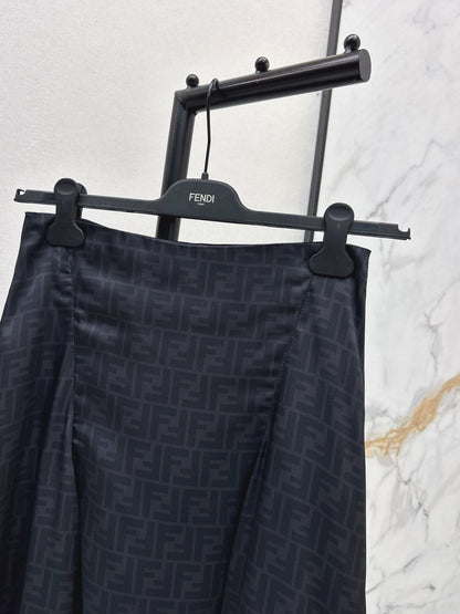 High-waisted skirt