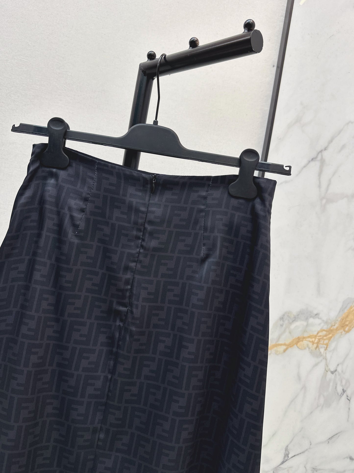 High-waisted skirt