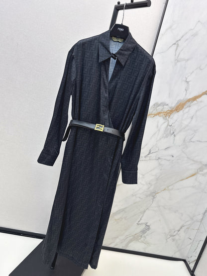 Long silk dress