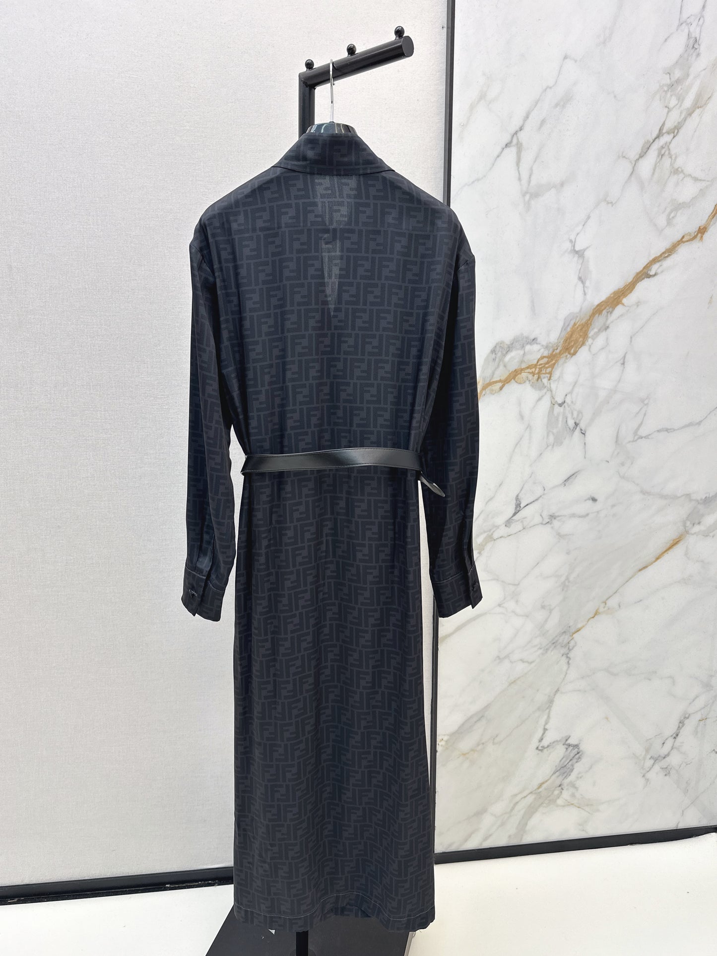 Long silk dress