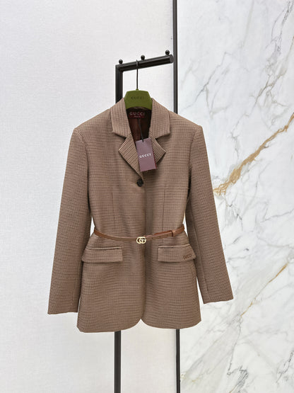 Houndstooth Blazer