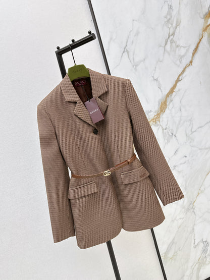 Houndstooth Blazer