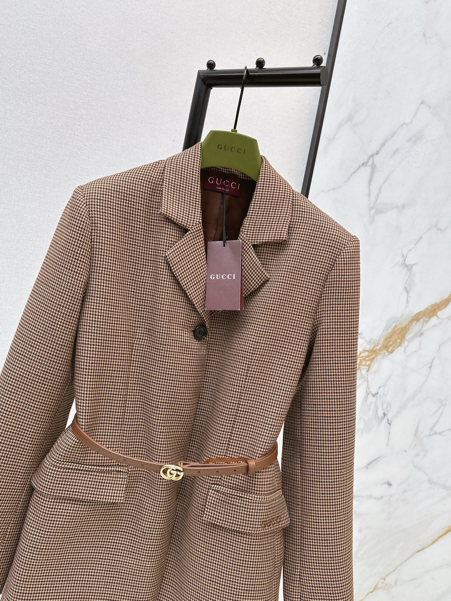 Houndstooth Blazer