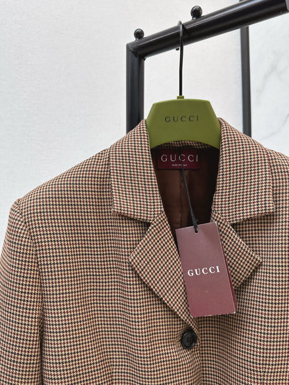 Houndstooth Blazer