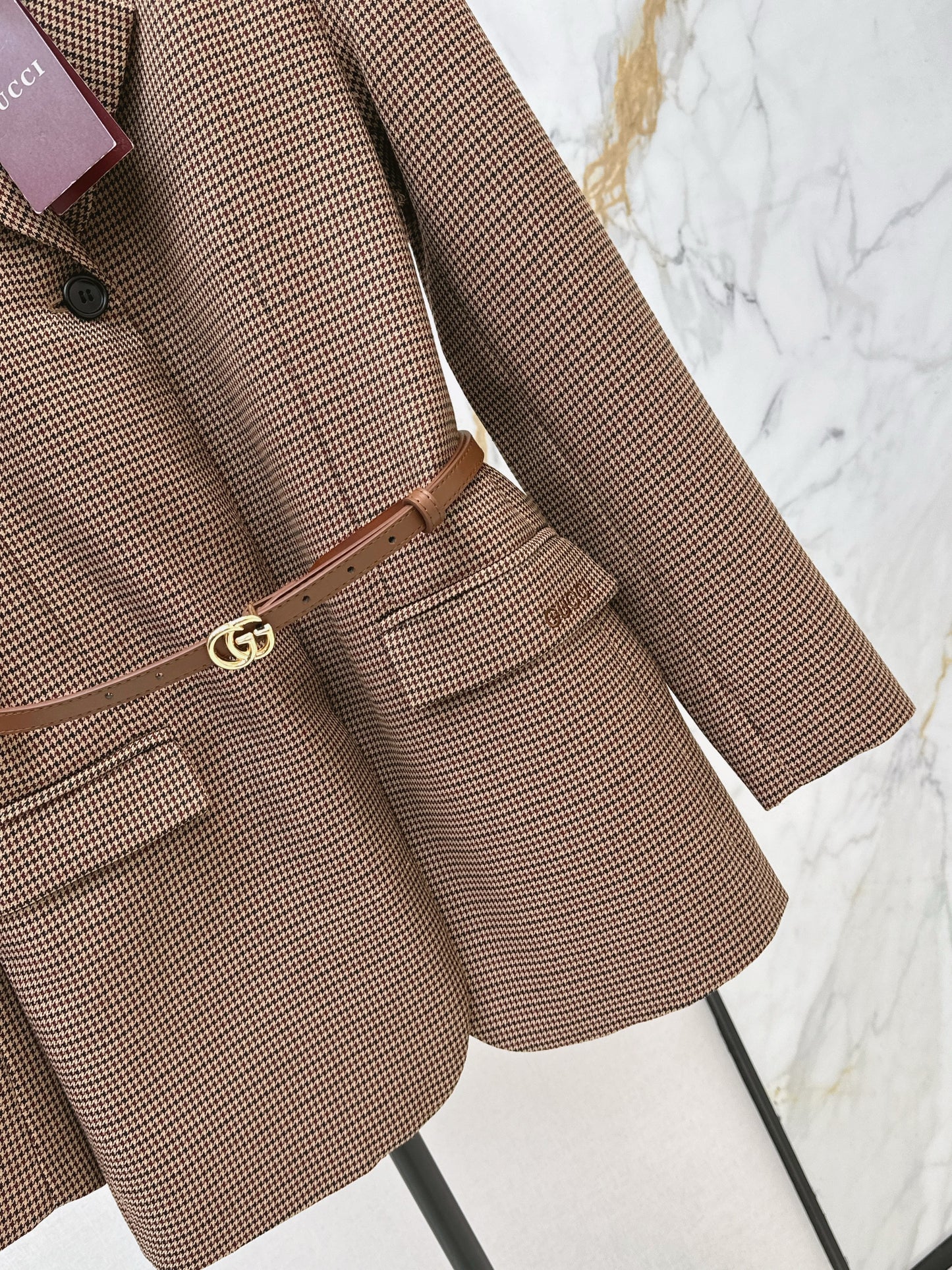 Houndstooth Blazer