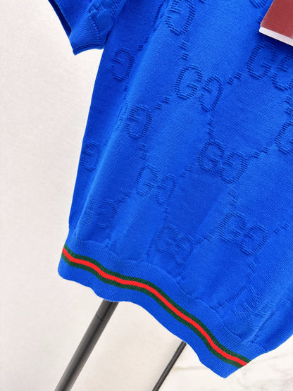 Color-blocked trim T-shirt