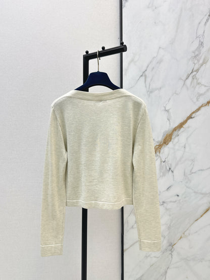 Off-the-shoulder top with patchwork design