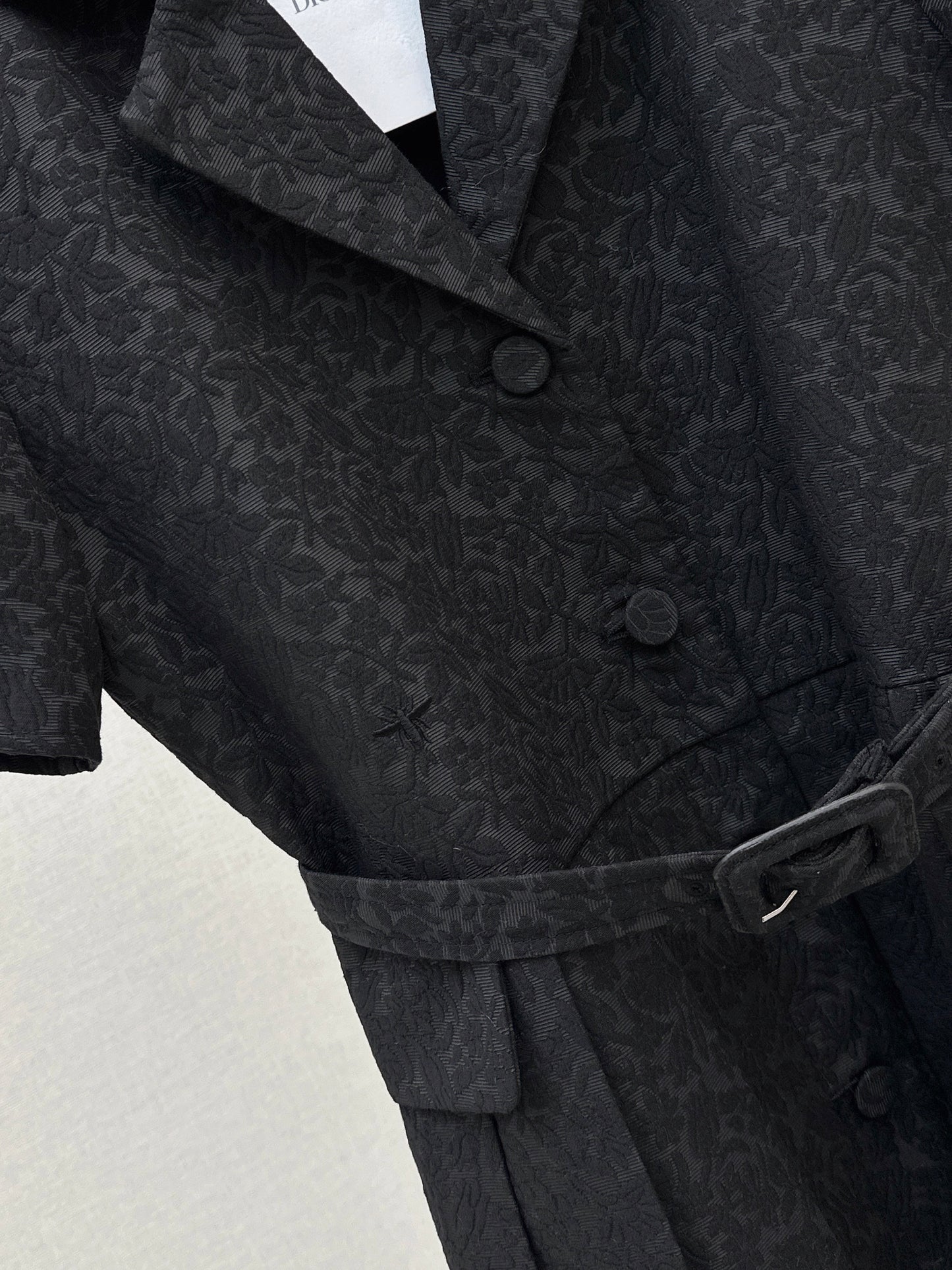 3D Jacquard Long Dress