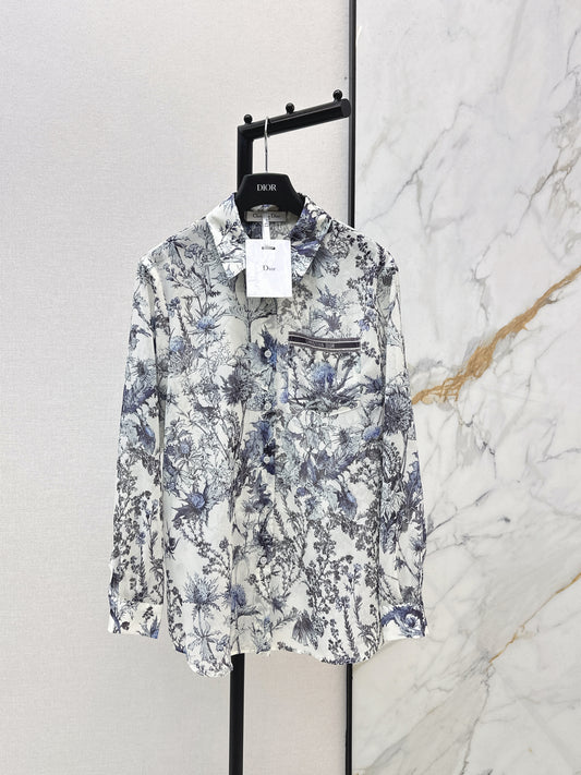 Butterfly Print Shirt