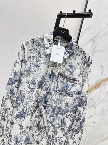 Butterfly Print Shirt
