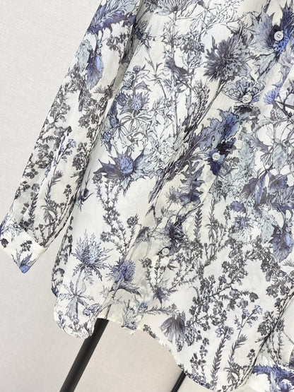Butterfly Print Shirt