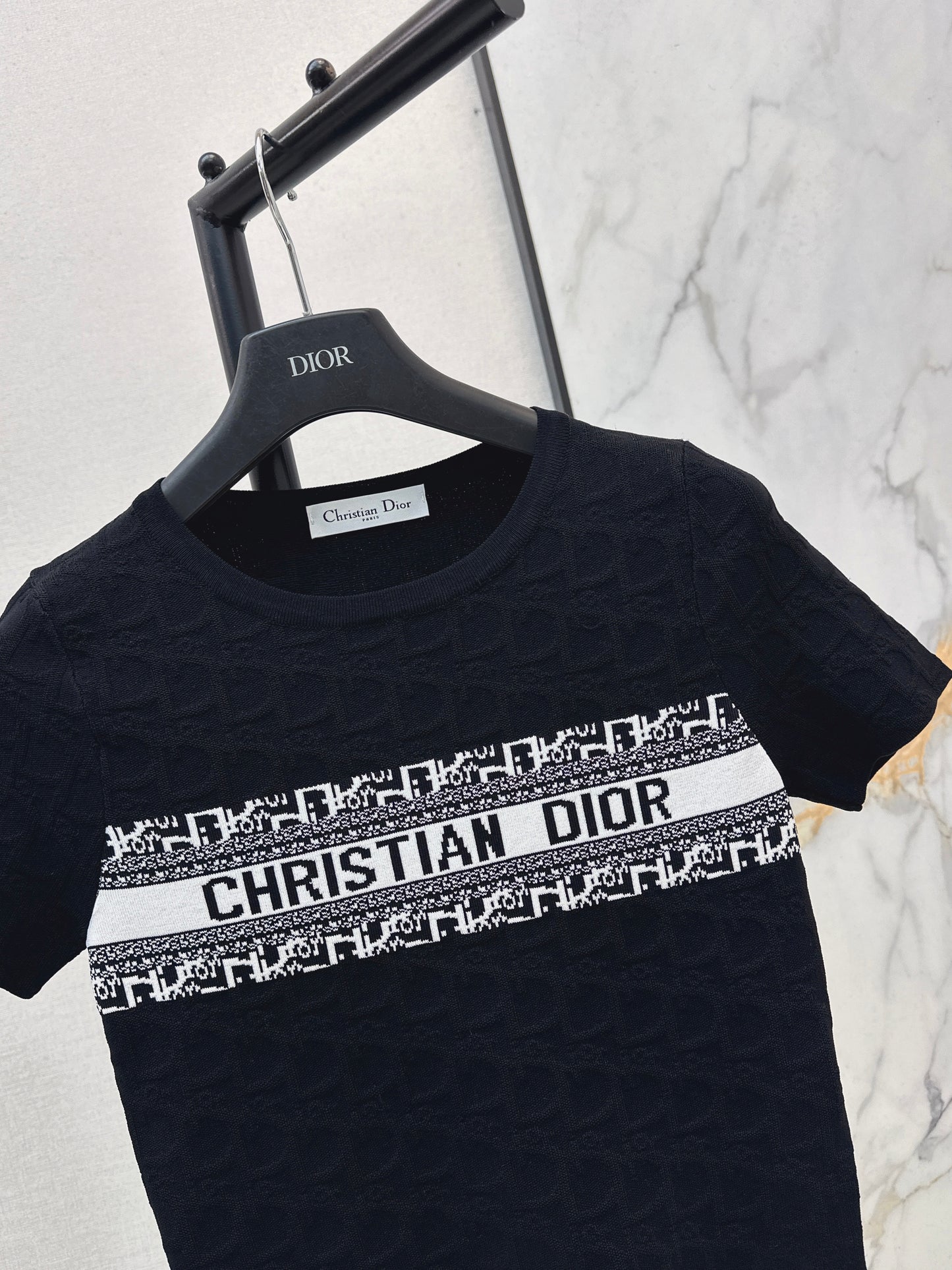 Jacquard Short-Sleeve