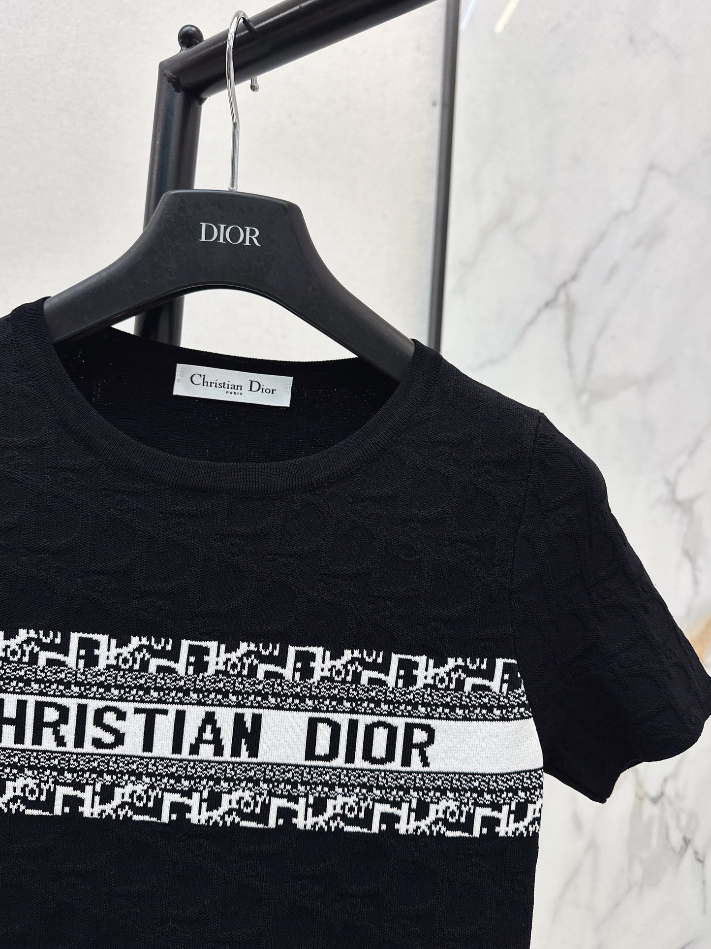 Jacquard Short-Sleeve