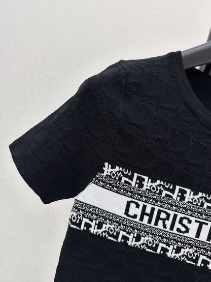 Jacquard Short-Sleeve