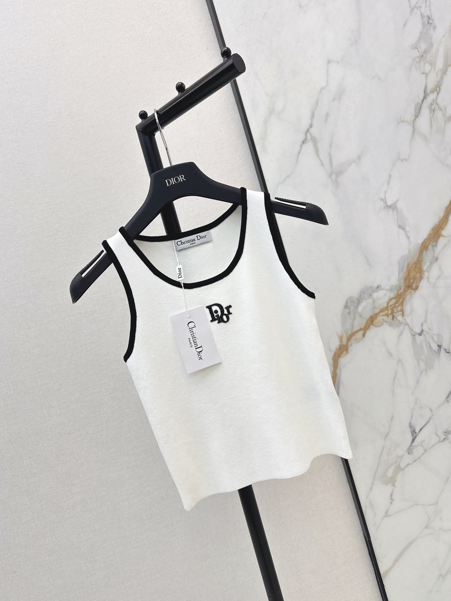 Letter Knit Vest