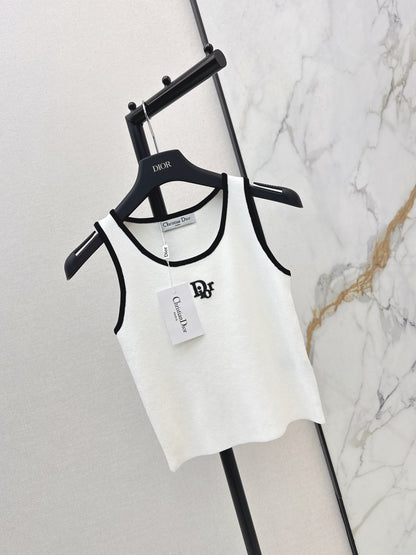 Letter Knit Vest