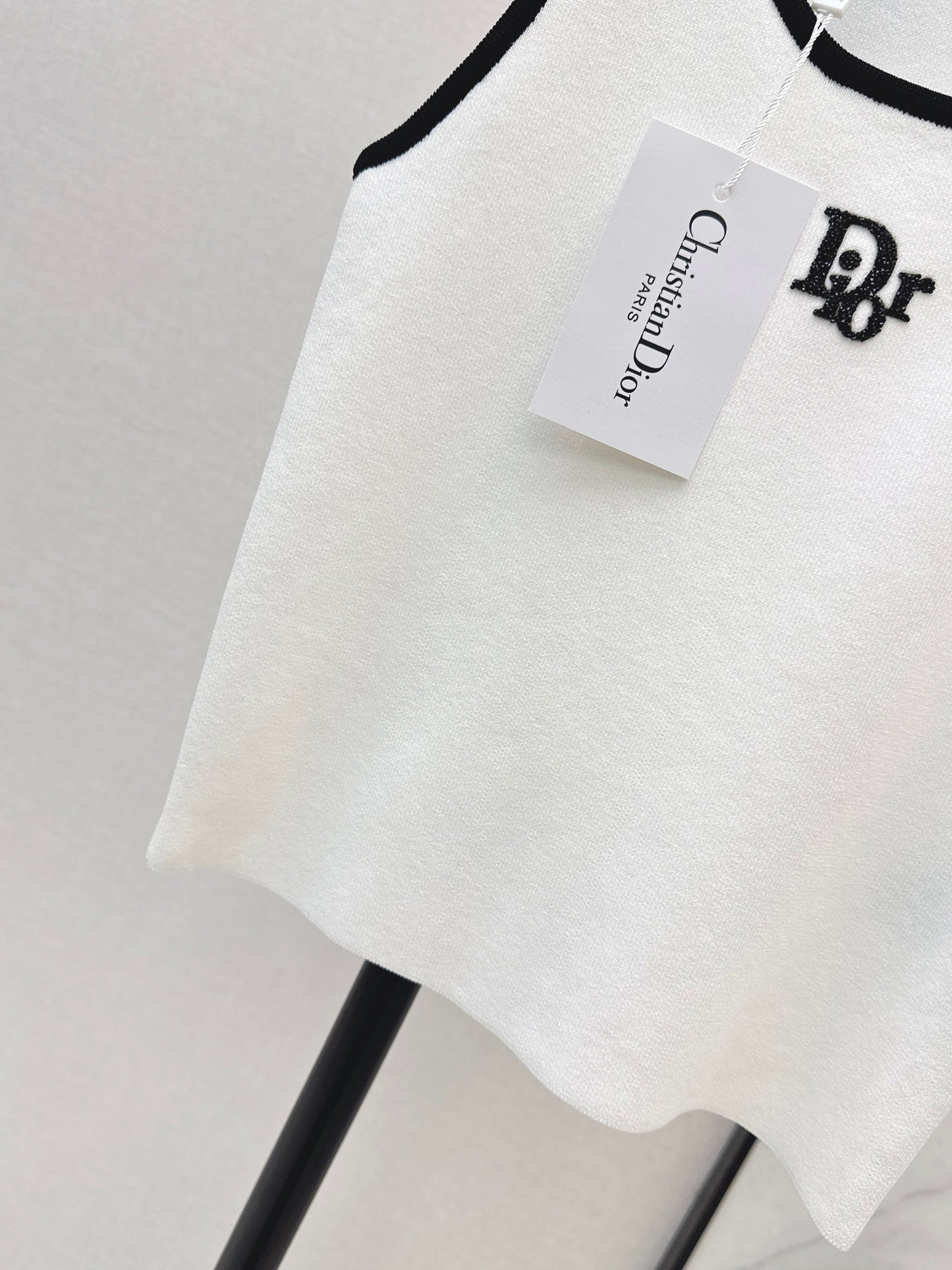 Letter Knit Vest