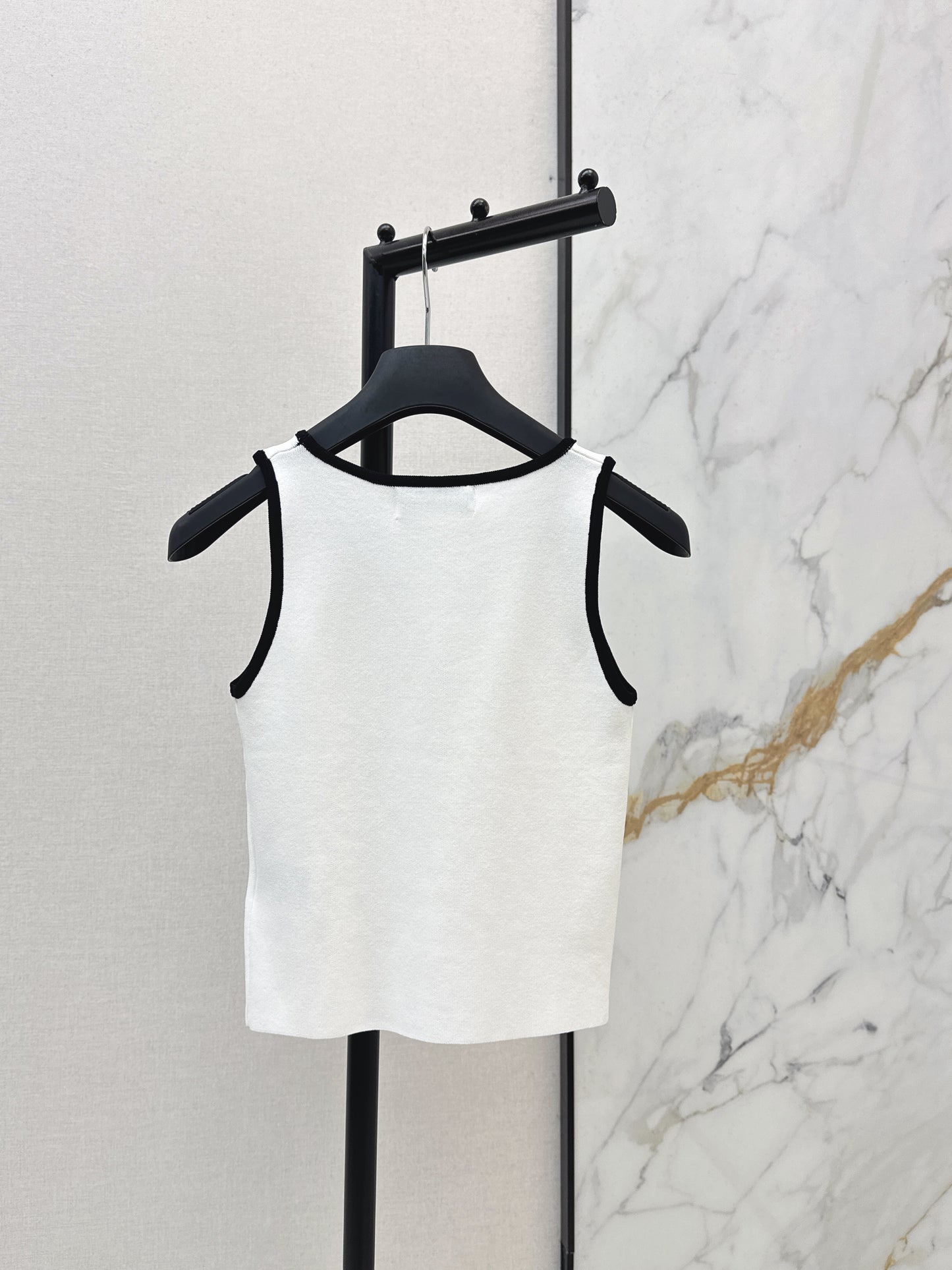 Letter Knit Vest